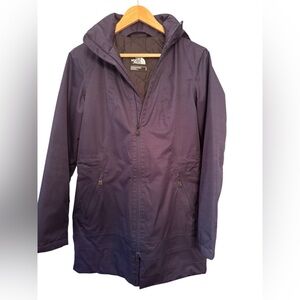 The North Face Women Ancho Parka Coat S Urban Navy Insulated Hooded waterproof